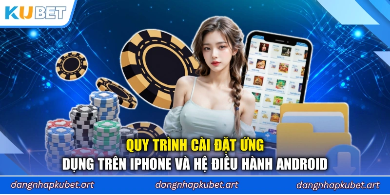Quy trình cài đặt ứng dụng trên iPhone và hệ điều hành Android